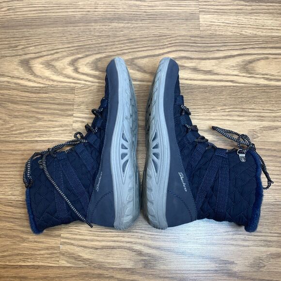 Skechers Boots Womens Size 9 Reggae Fest Moro Rock Winter Snow Quilted Outdoors - Picture 2 of 11